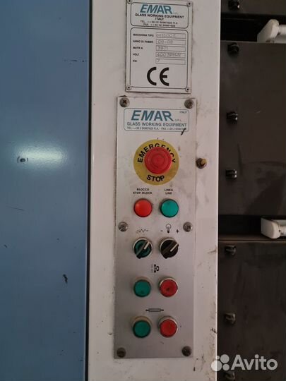 M1500E (emar) машина моечная для мойки стекла