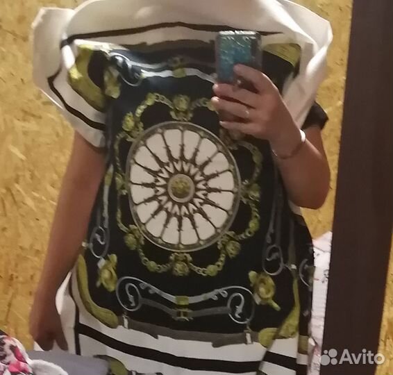 Ткань парусина Версаче Versace Италия