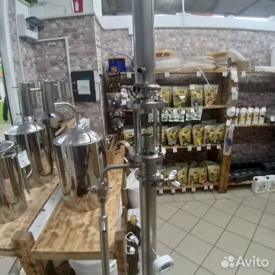 Ректификационная колонна с узлом отбора