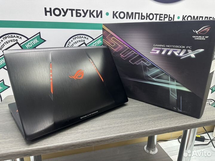 Мощный игровой Asus Strix i5-7300 8Gb GTX1050 SSD