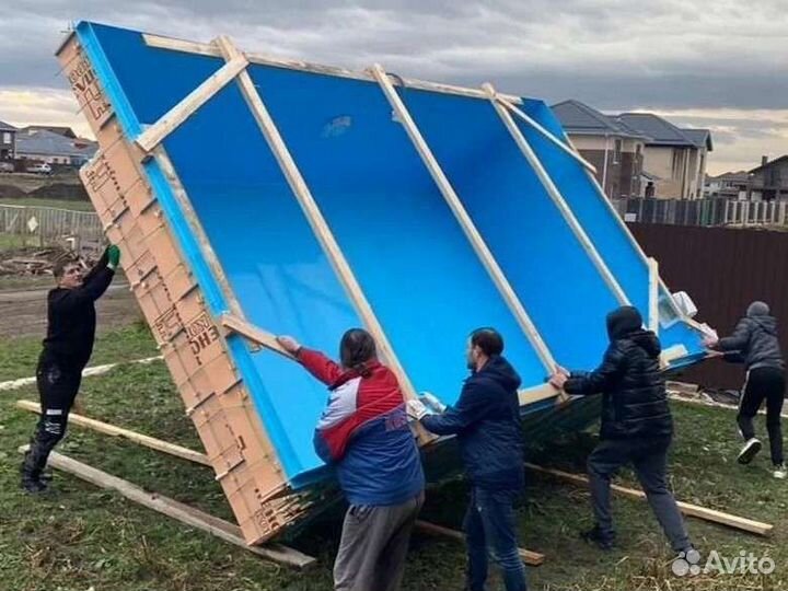 Пластиковый бассейн