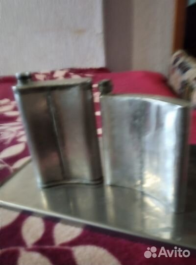 Фляжки из нержавейки нагрудные походные