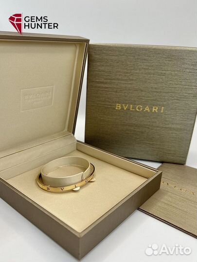 Золотой браслет bvlgari