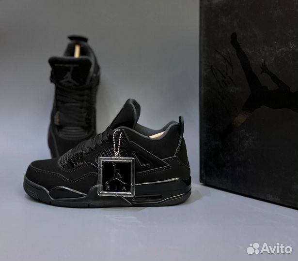 Кроссовки Jordan 4 Black Cat