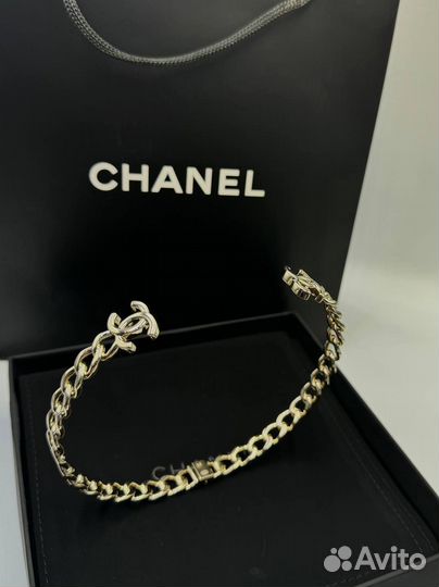 Колье- Чокер Chanel Золото