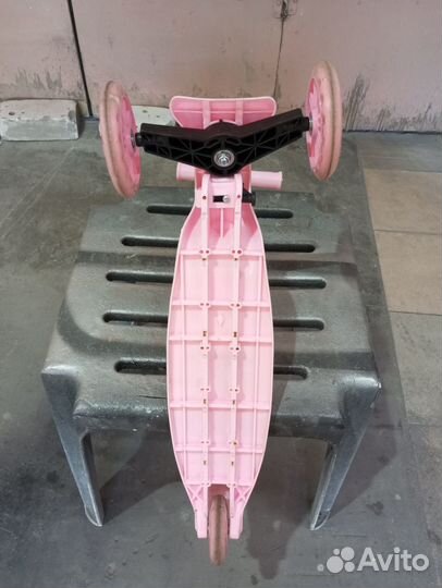 Самокат детский трехколесный бу