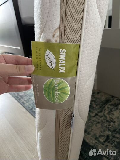 Матрас детский plitex bamboo 120*60 чистый