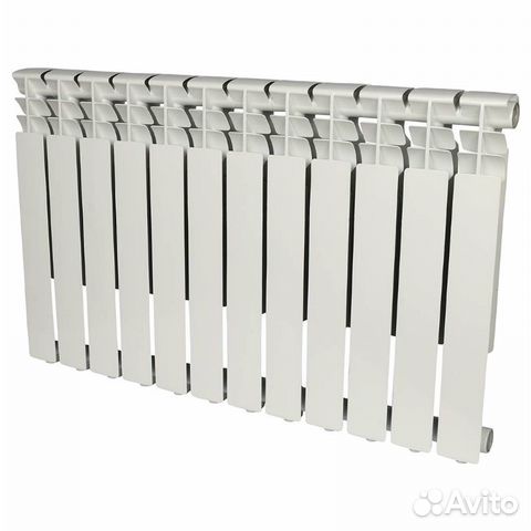 Алюминиевый радиатор Rommer Optima 500, 12 секций