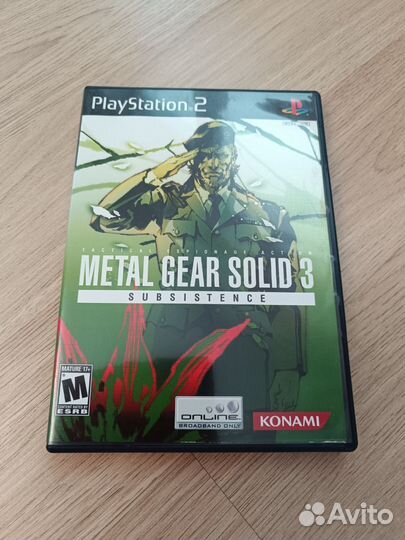 Metal Gear Solid 3: Subsistence ps2