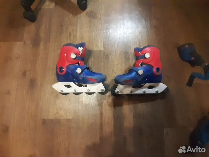 Детские ролики и защита