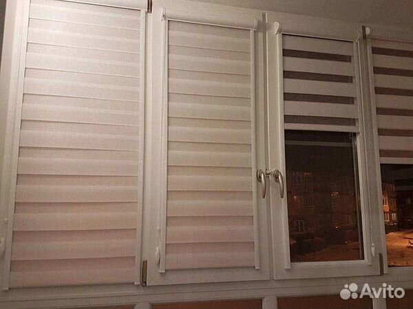 Шторы рулонные, жалюзи