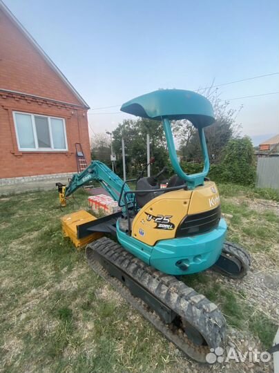 Мини-экскаватор Kubota U25, 2016