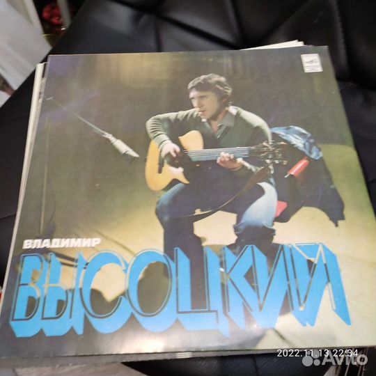 Виниловые пластинки СССР с Володей