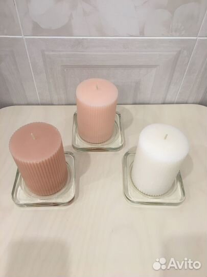 Свечки большие