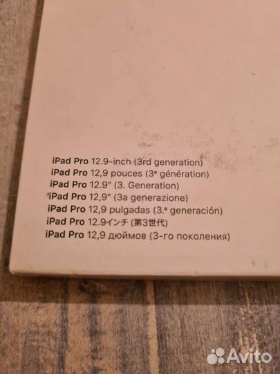 Оригинальный чехол Apple iPad pro 12.9, 3 Gen