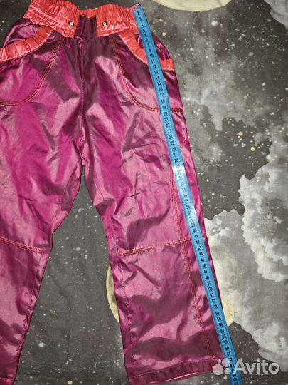 Лёгкие весне- осенние штаны для девочки на 4- 5 л