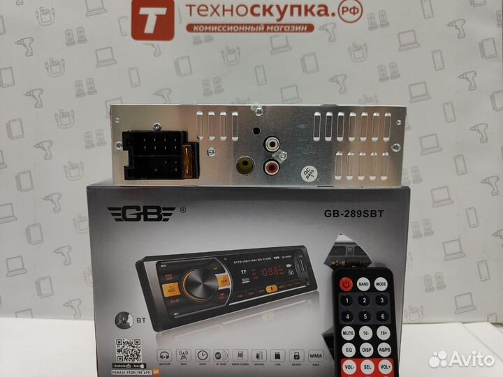 Автомагнитола GB-289SBT Bluetooth White