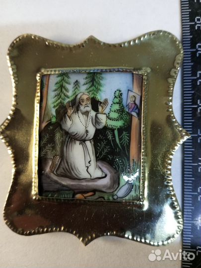 Икона финифть