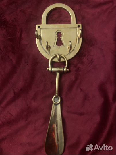 Набор вешалка рожок