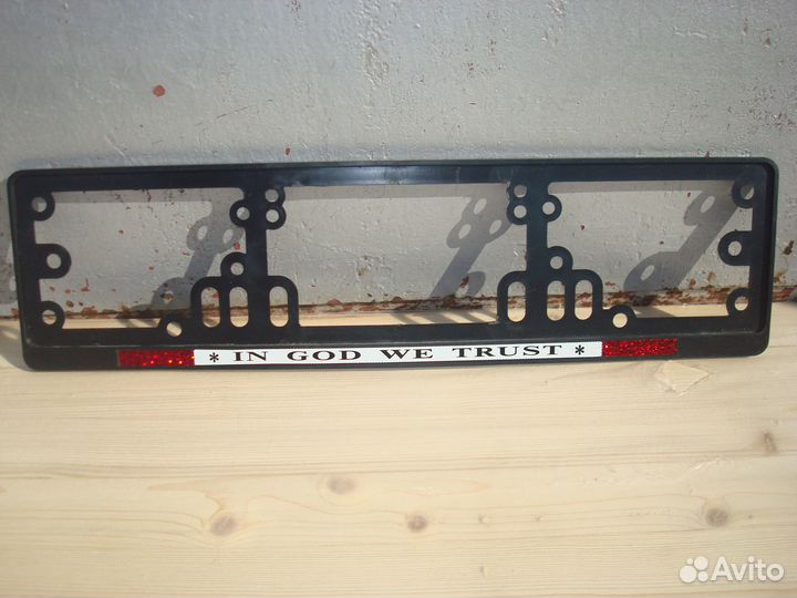 Рамка под госномер