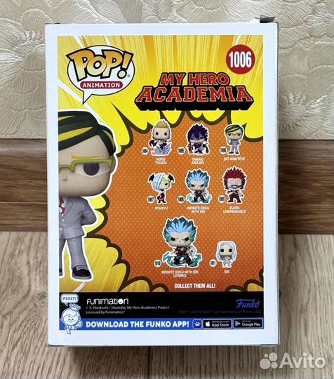 Funko Pop Sir Nighteye (1006), оригинал, новый