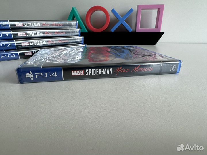 Человек-паук Miles Morales новые диски PS4