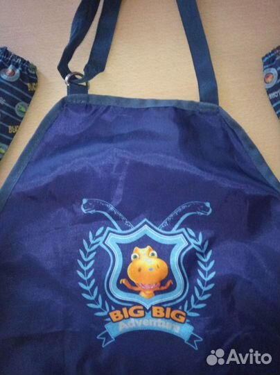 Фартук детский для творчества с нарукавниками