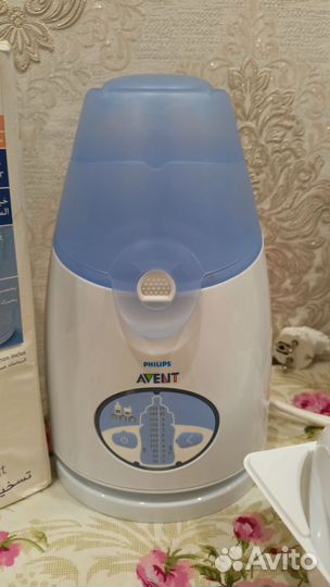Подогреватель бутылочек и молокоотсос Avent
