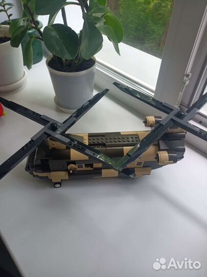 Lego вертолет слубан