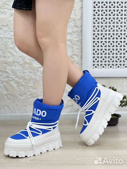 Сапоги женские дутики