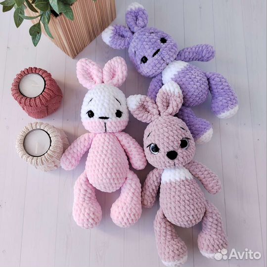 Плюшевые зайчики