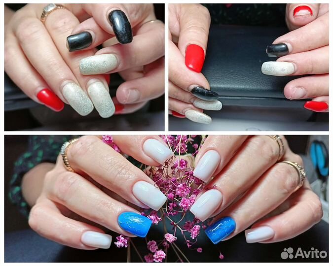 Маникюр, наращивание ногтей