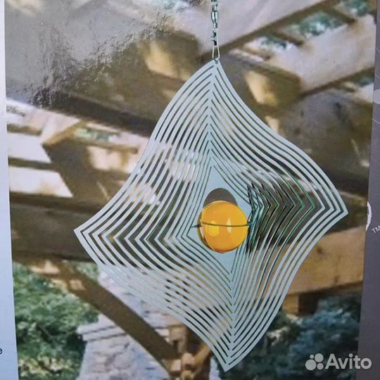 Ветряной спиннер на батарейках