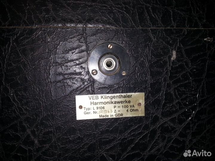 Колонки эстрадные harmonicawerke 100w
