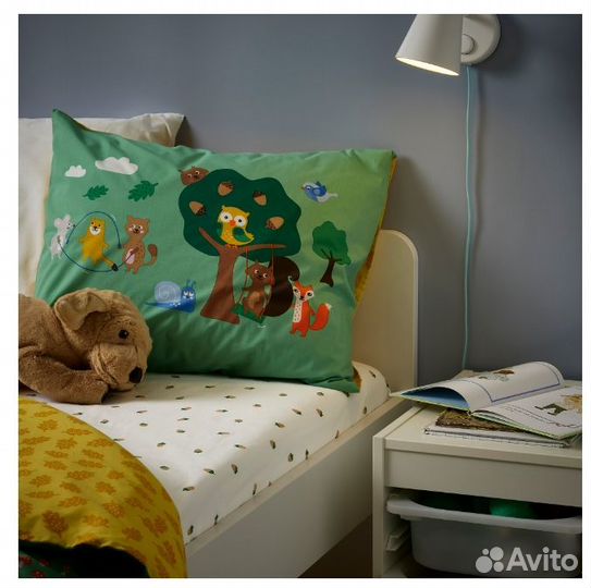 Brummig простыня натяжная 90x200 см IKEA