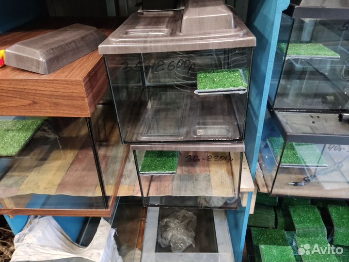 Террариум 35 цвет венге для черепах