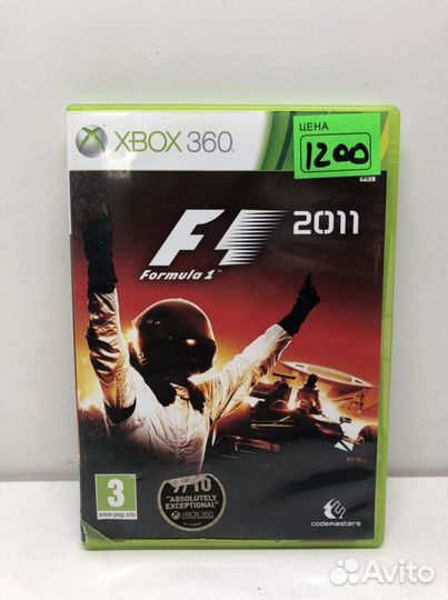 Диск F1 2011 для Xbox 360