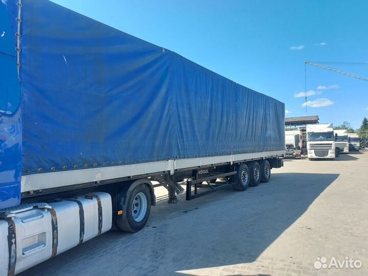 Полуприцеп бортовой Kogel SN24, 2003