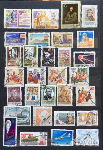 Марки СССР 1960-1985 г.г