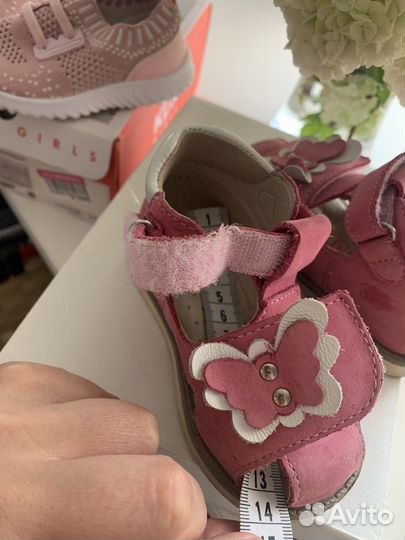 Босоножки для девочки 22