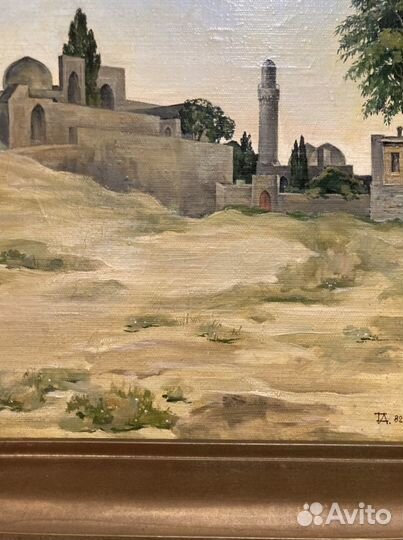 Картина маслом, старинная