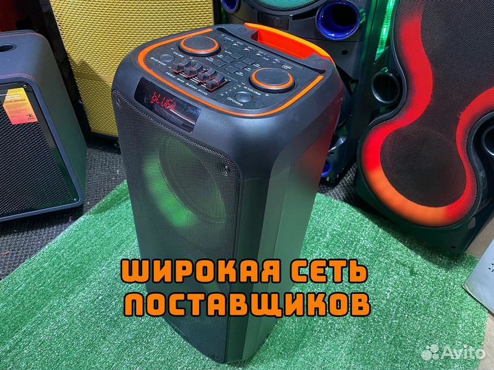 Колонка Nuevo 8 c микрофоном и караоке