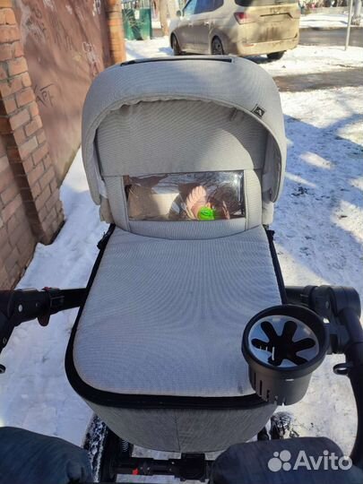 Коляска 2 в 1 adamex reggio