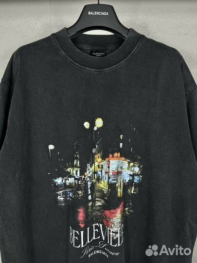 Футболка Balenciaga оверсайз