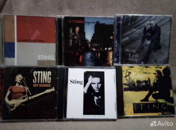 Коллекция Sting и Police на cd
