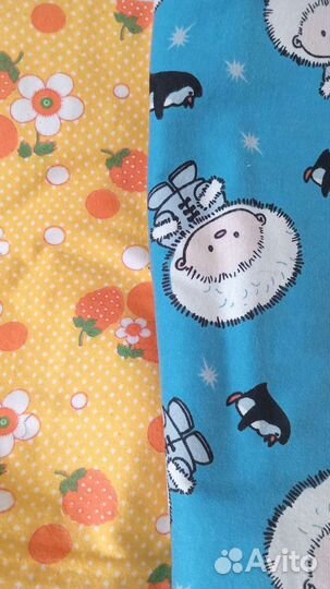 Ткань хлопок СССР, мебельный велюр