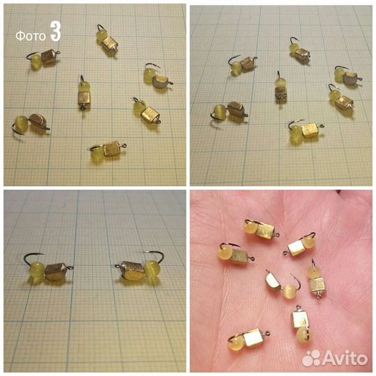 Мормышки безнасадочные безмотылки ручной работы