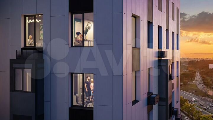 1-к. квартира, 39,1 м², 6/25 эт.