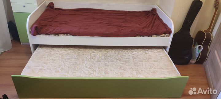 Детская мебель с двойной кроватью