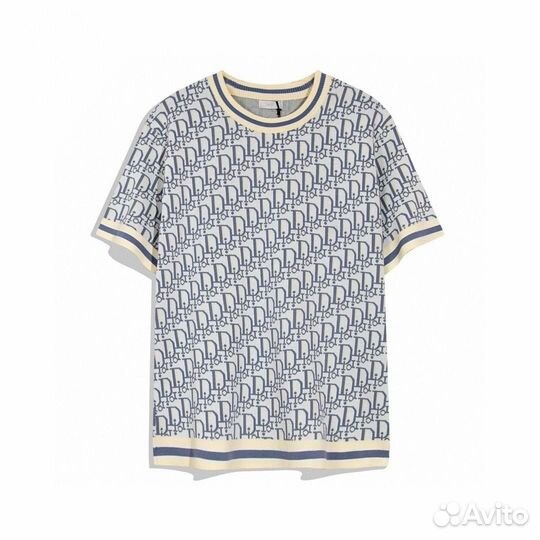 Футболка Christian Dior Серая